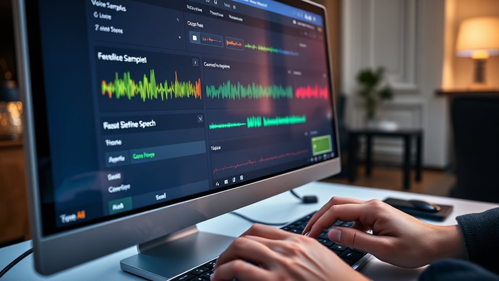 choose suitable voice tone